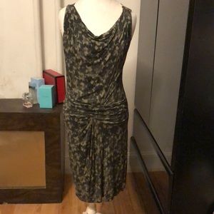 Michael Kors mixed green dress